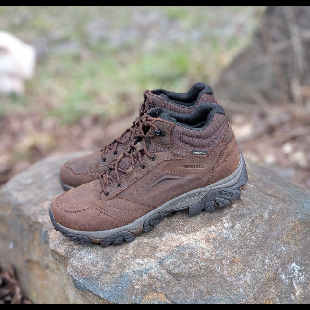Merrell Men's Moab Adventure Mid Waterproof hiking boots Size 13